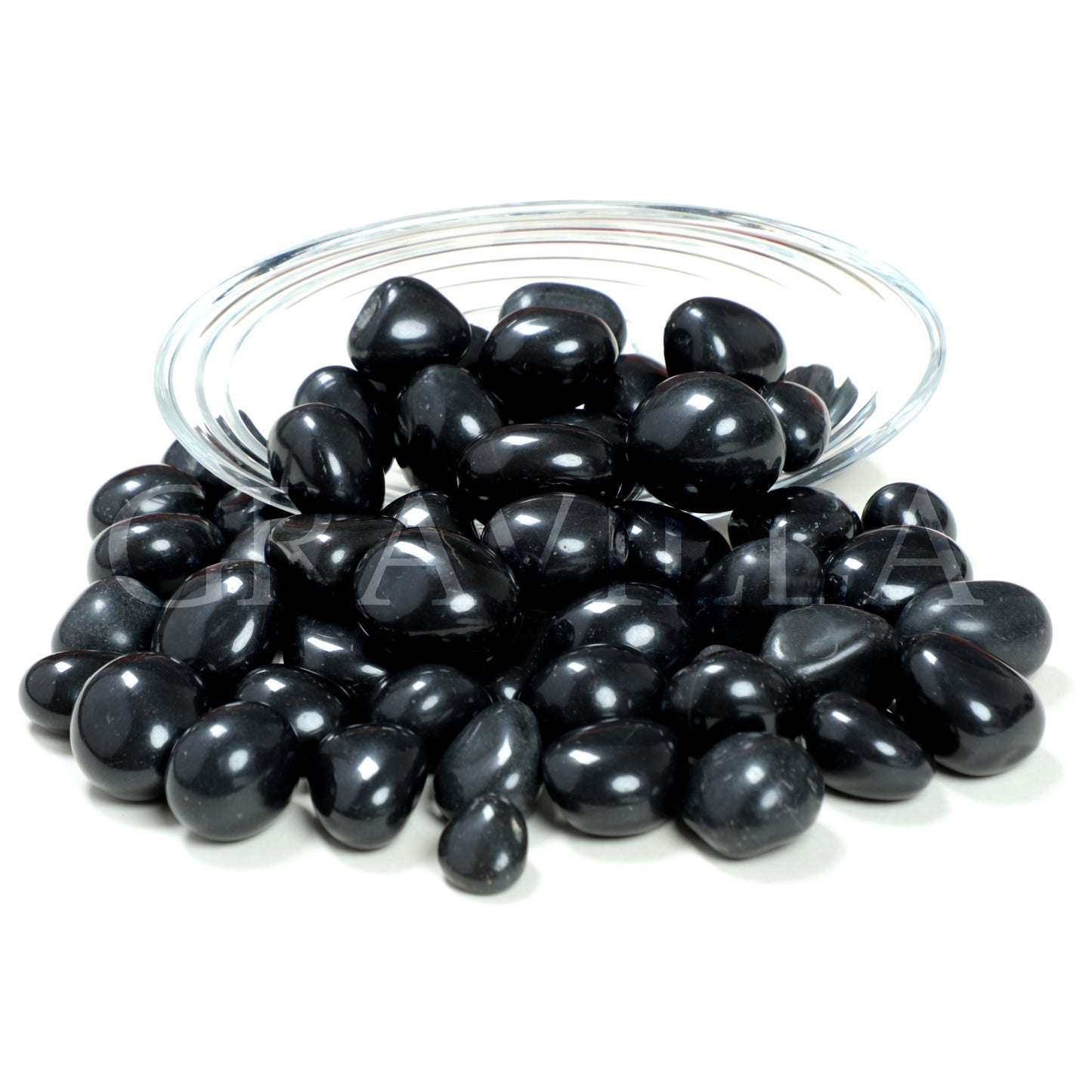 Standard Black Agates 20-40 mm