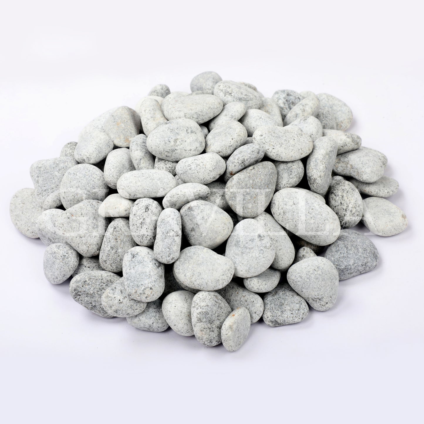 Classic Grey Granite Tumbled Pebbles 10-15 mm