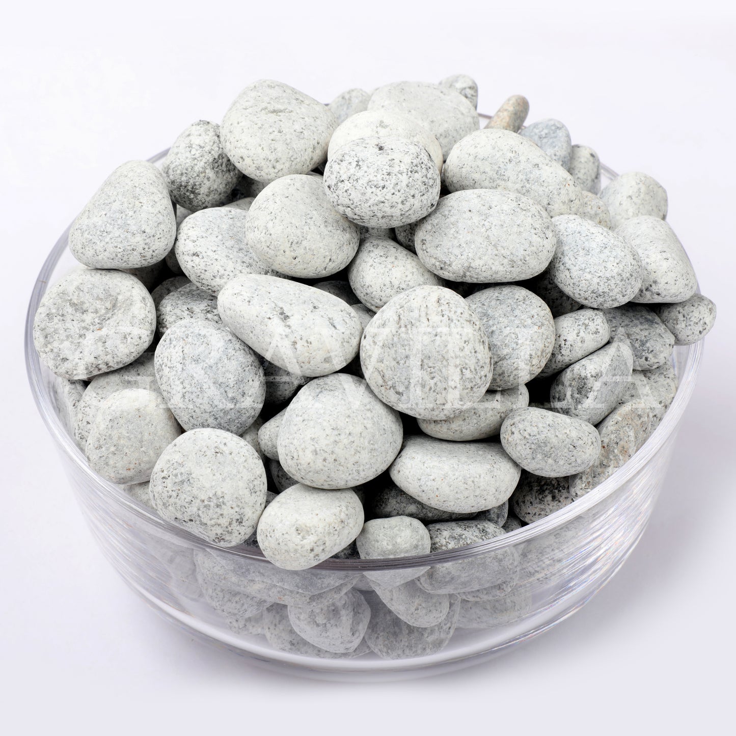 Classic Grey Granite Tumbled Pebbles 10-15 mm