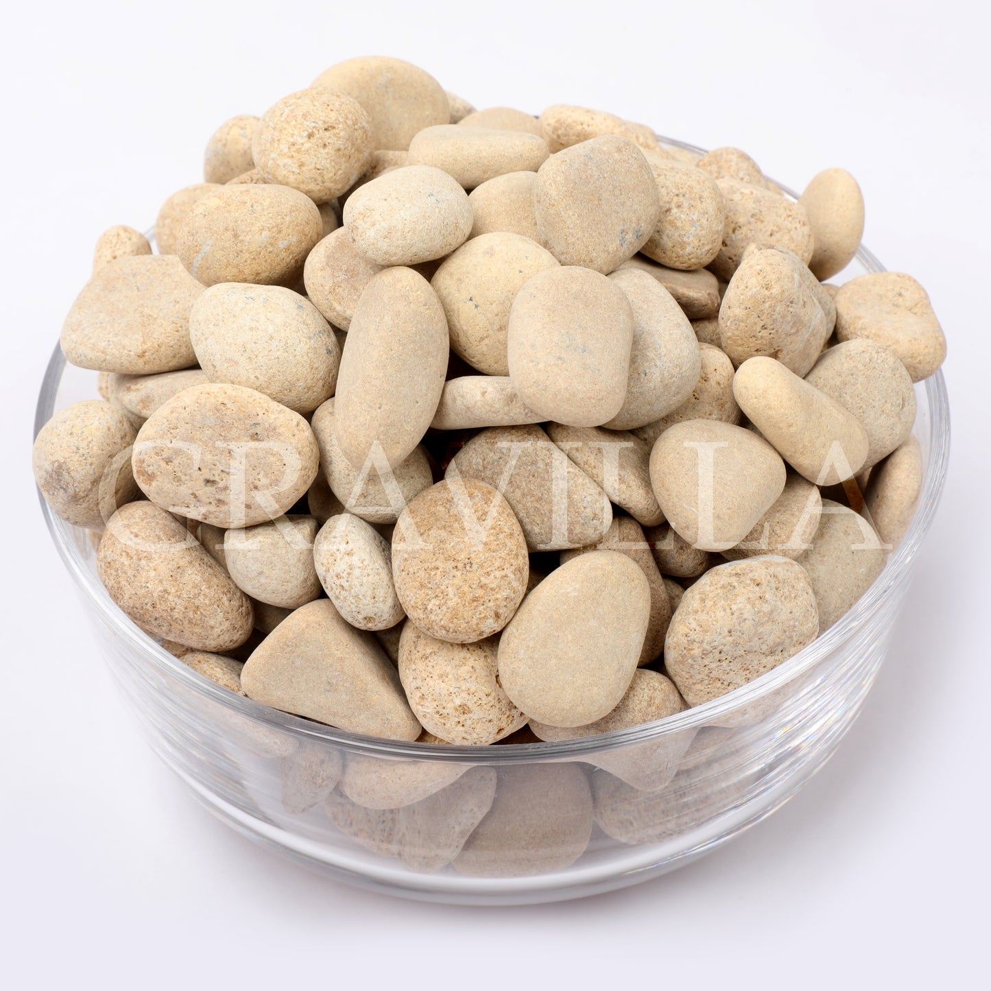 Mystic Gold Limestone Tumbled Pebbles 10-25mm