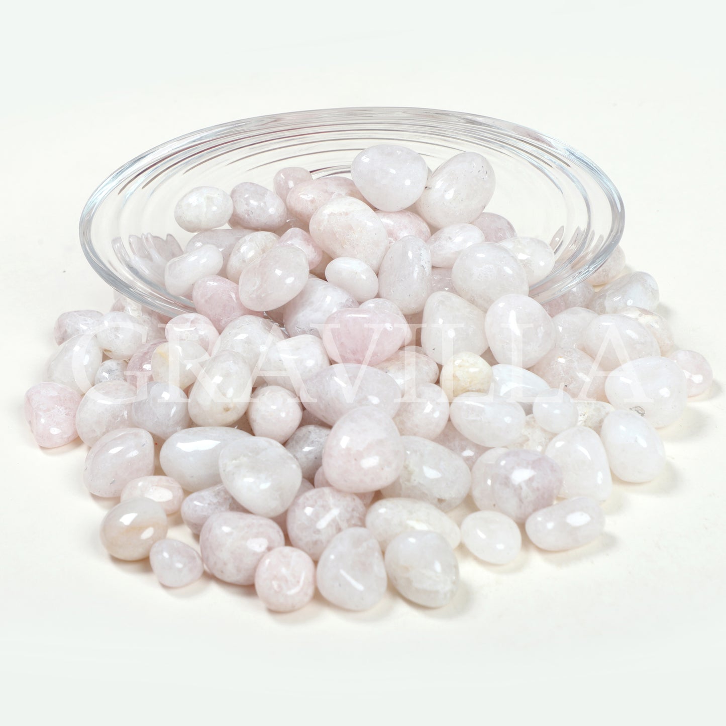 Standard Rose Quartz Polished Pebbles 20-40mm