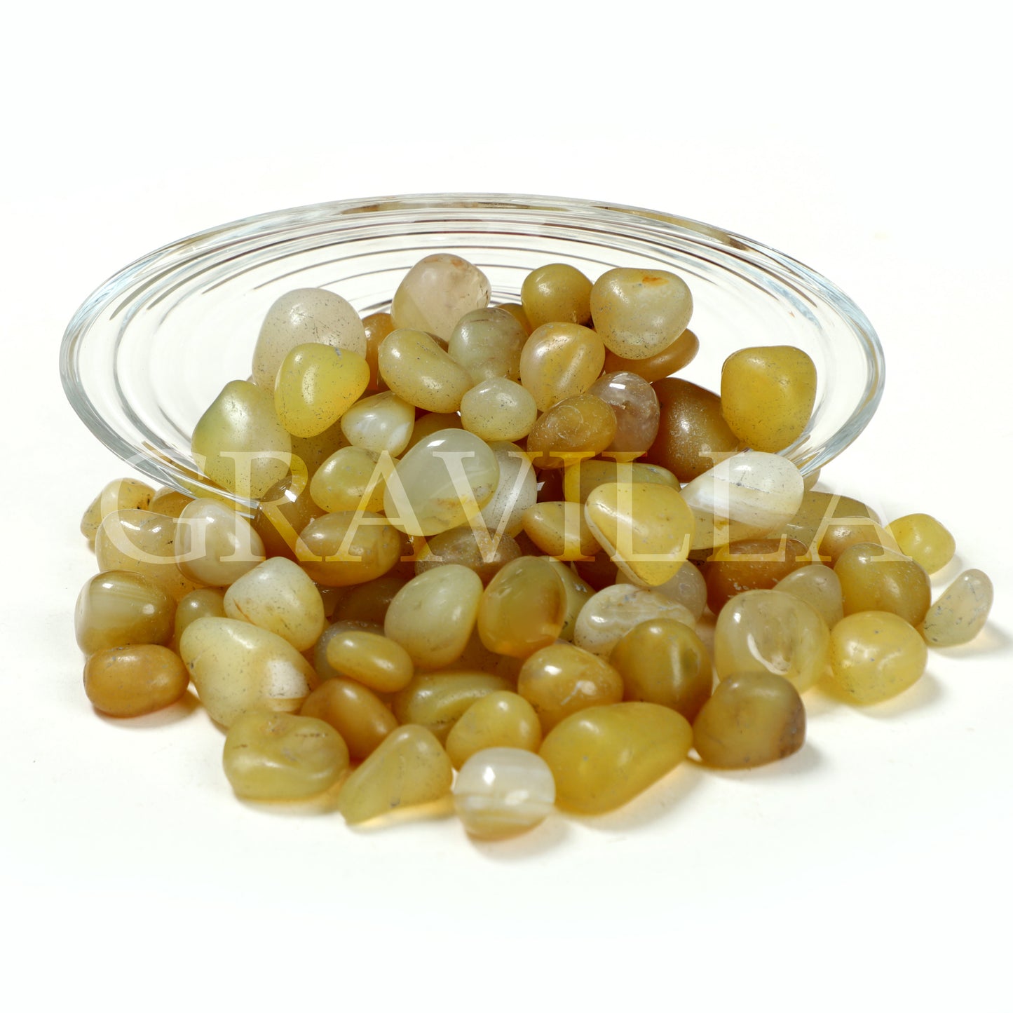 Yellow Onyx Pebbles 20-40mm